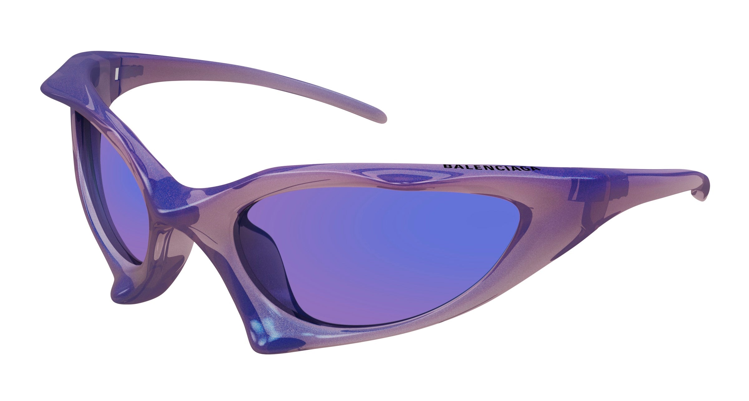 0889652507057 - Unisex BB0352S 002 Gläser SONNENBRILLEN Bio-Injekt Violett Violett Geometrisch