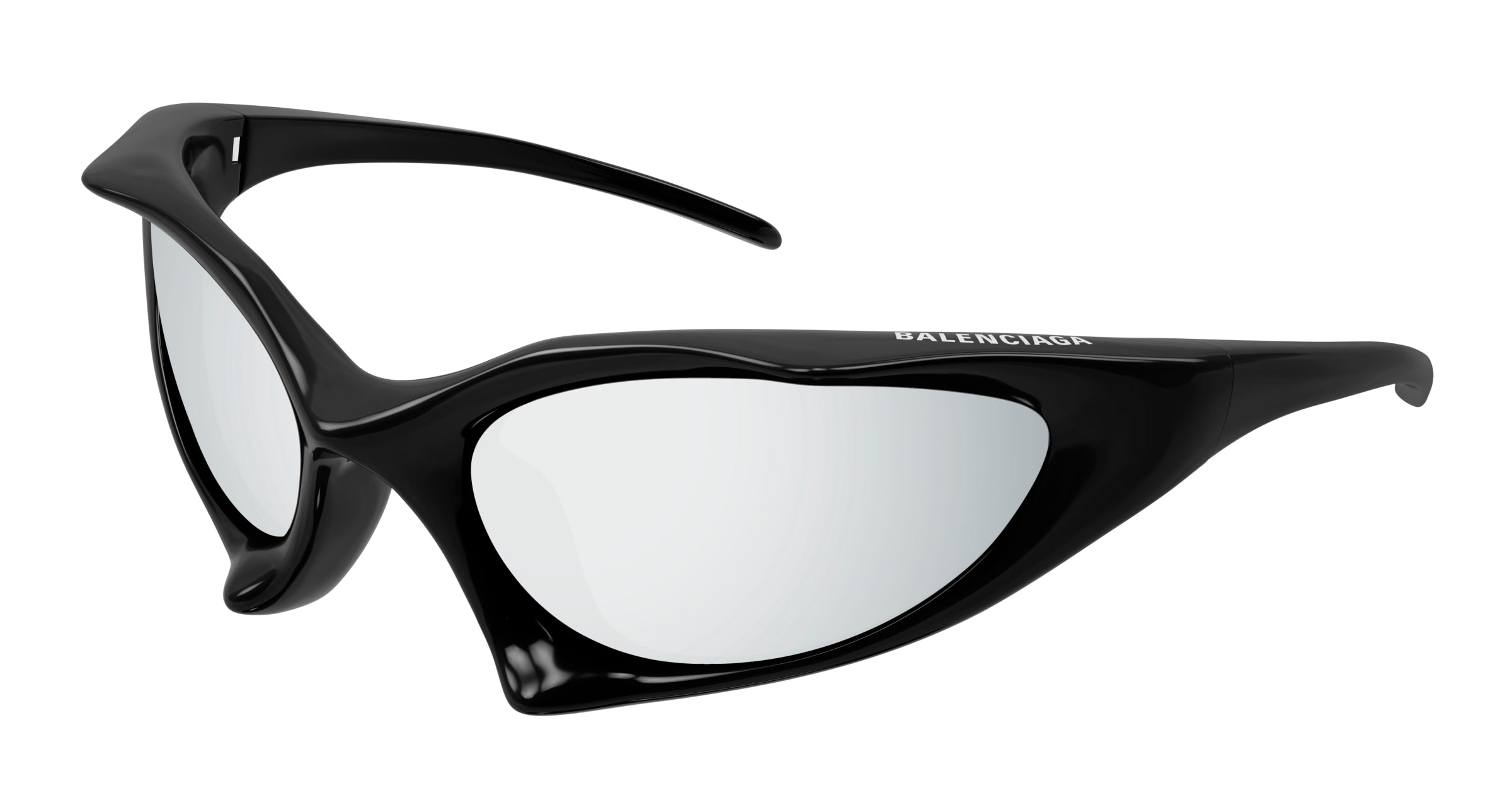 0889652507101 - Unisex BB0352S 007 Gläser SONNENBRILLEN Bio-Injekt Schwarz Silber Geometrisch