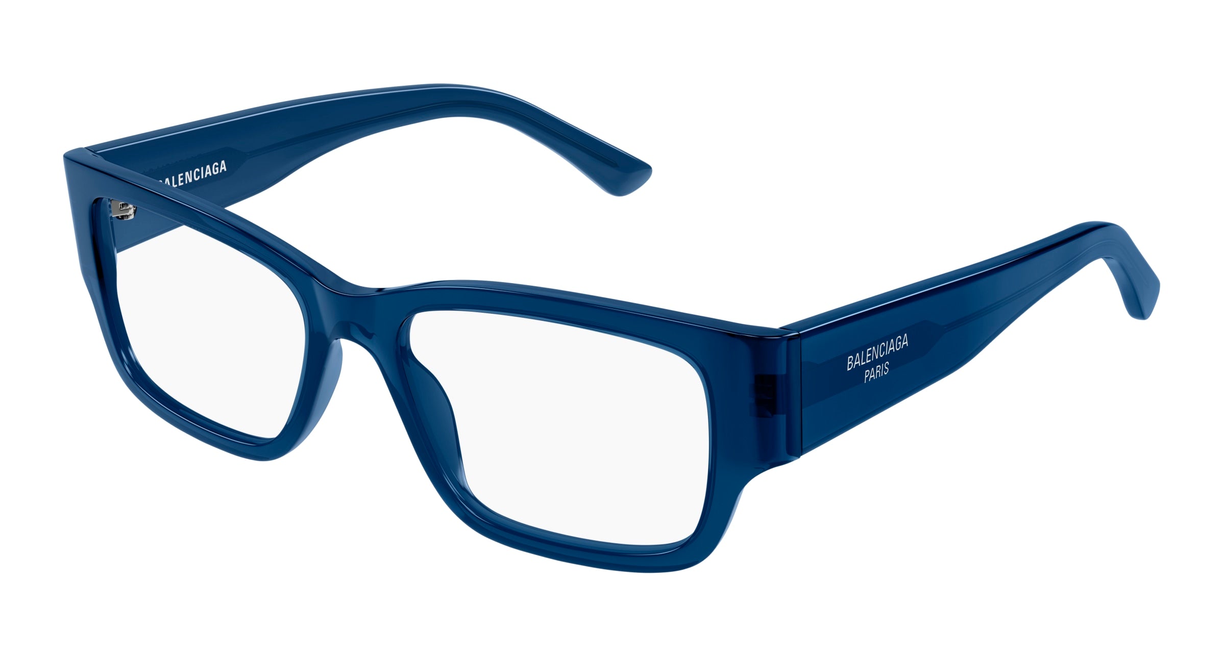 0889652507903 - Herren BB0371O 003 Rahmen von BRILLEN Acetat Blau Transparent Quadratisch