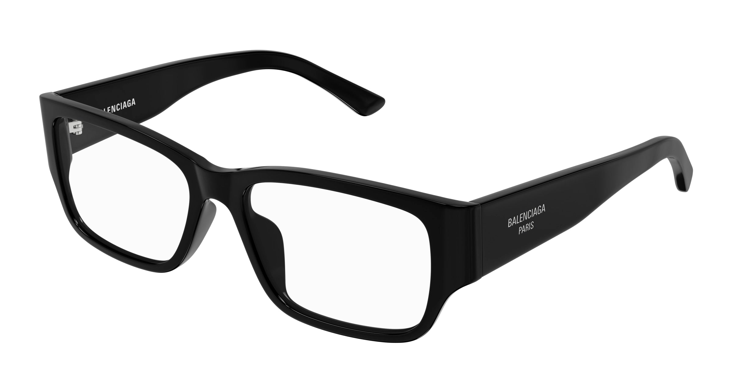 0889652507965 - Herren BB0373OK 001 Rahmen von BRILLEN Acetat Schwarz Transparent Quadratisch