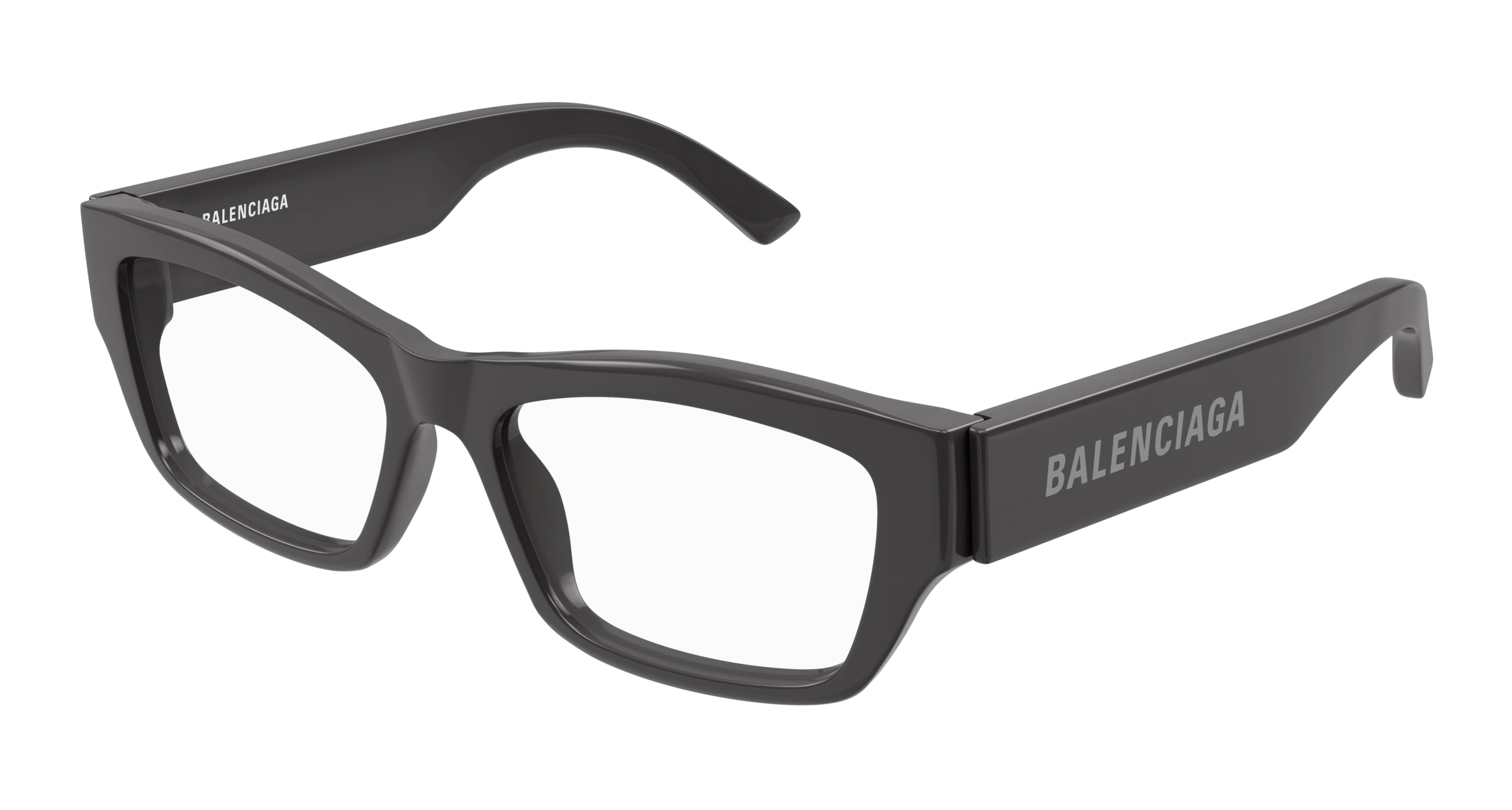 0889652508146 - Herren BB0377O 004 Rahmen von BRILLEN Acetat Grau Transparent Quadratisch