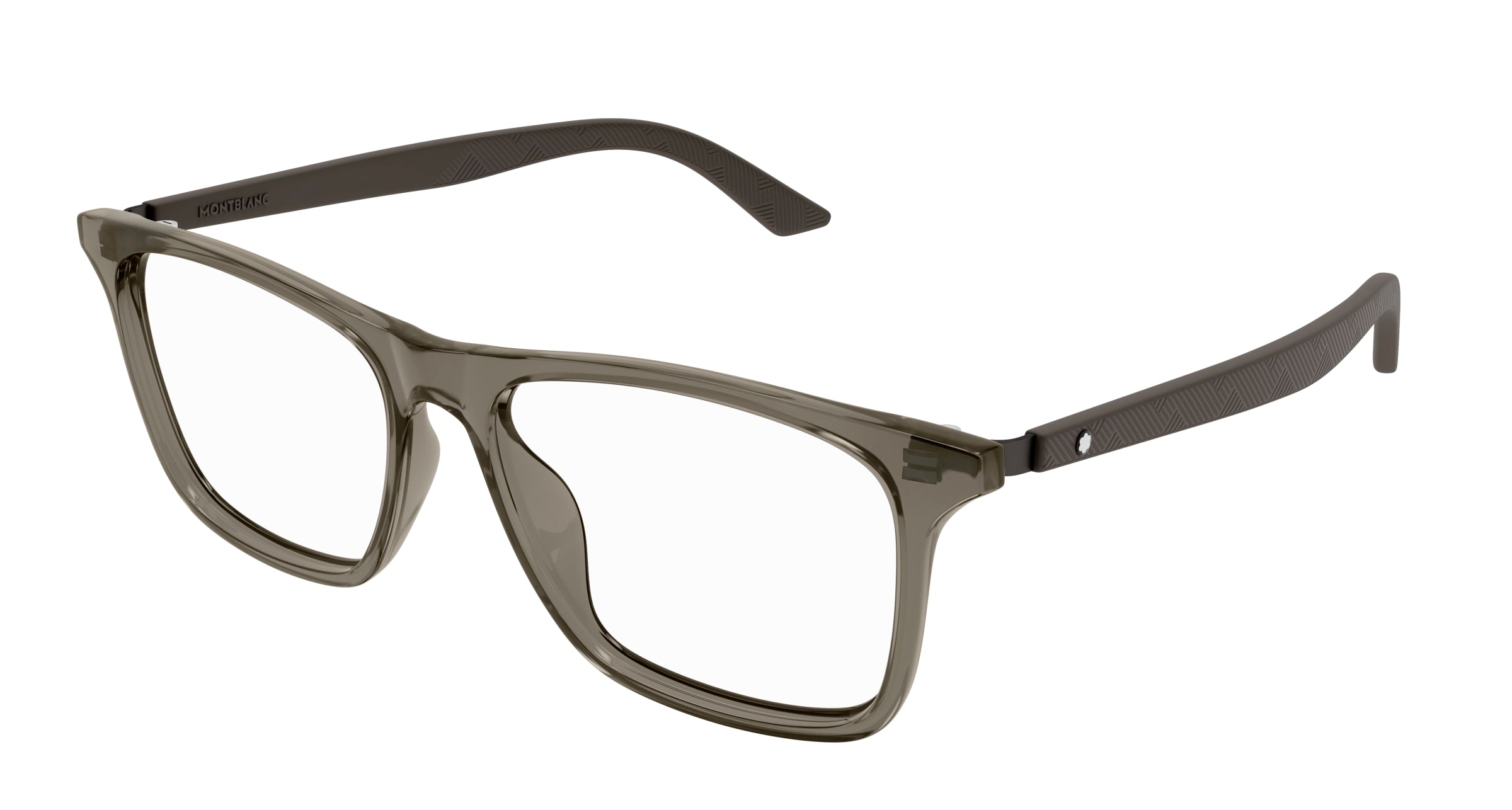 0889652511191 - Herren MB0359O 003 Rahmen von BRILLEN Acetat Grau Transparent Quadratisch