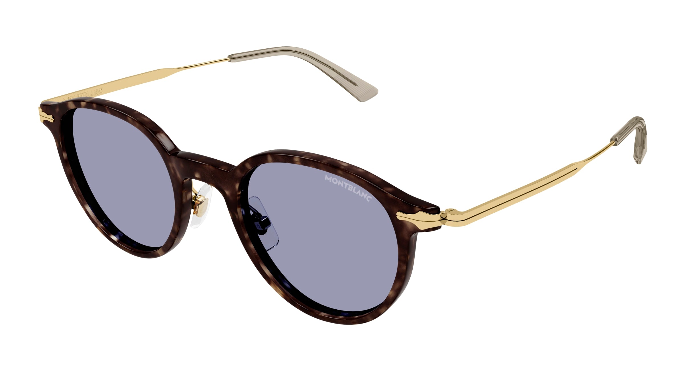 0889652511443 - Herren MB0362S 002 Gläser SONNENBRILLEN Acetat Havanna  Rund