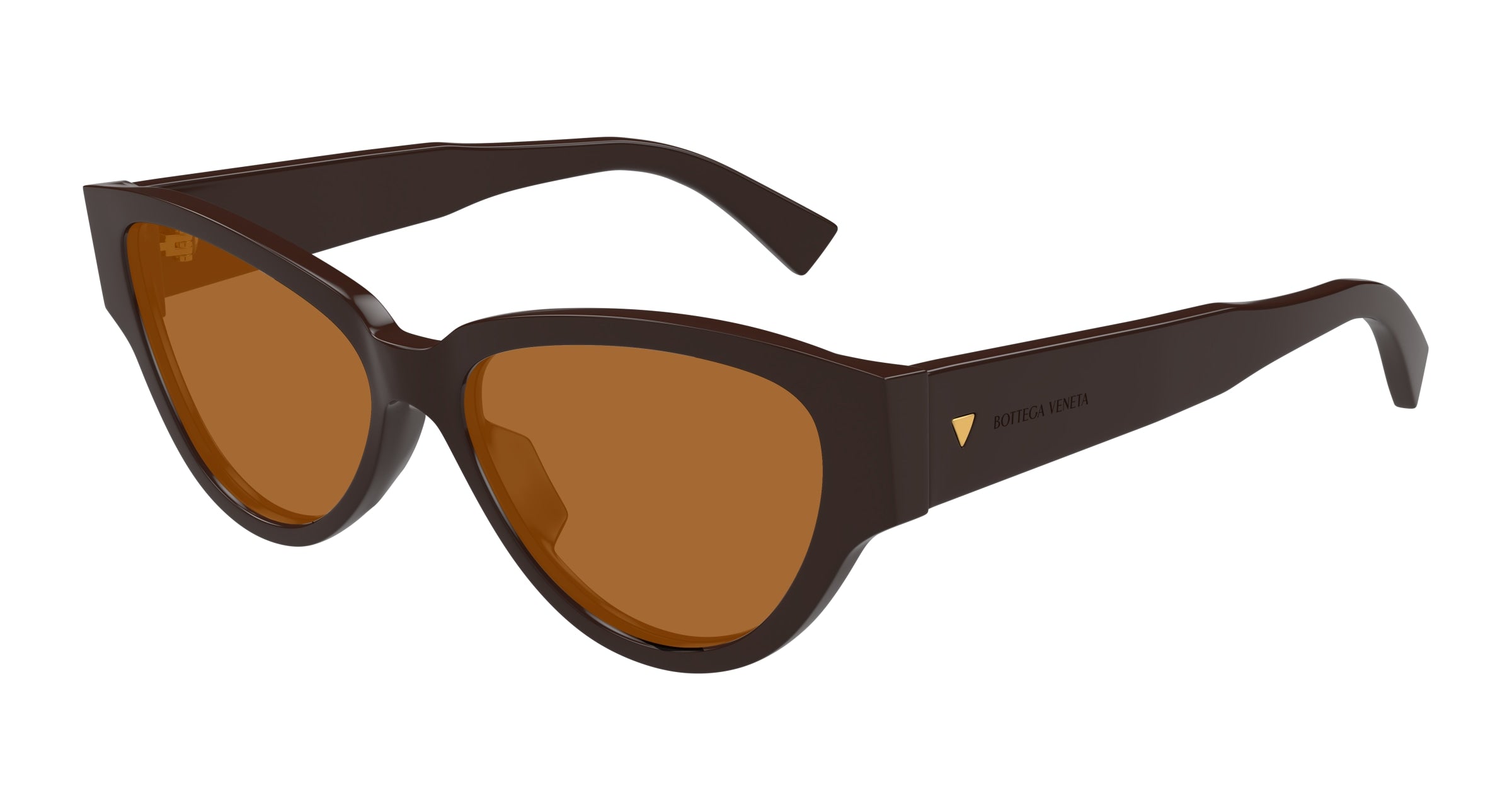 0889652512013 - Damen BV1319S 003 Gläser SONNENBRILLEN Acetat Braun Orange Cat Eye