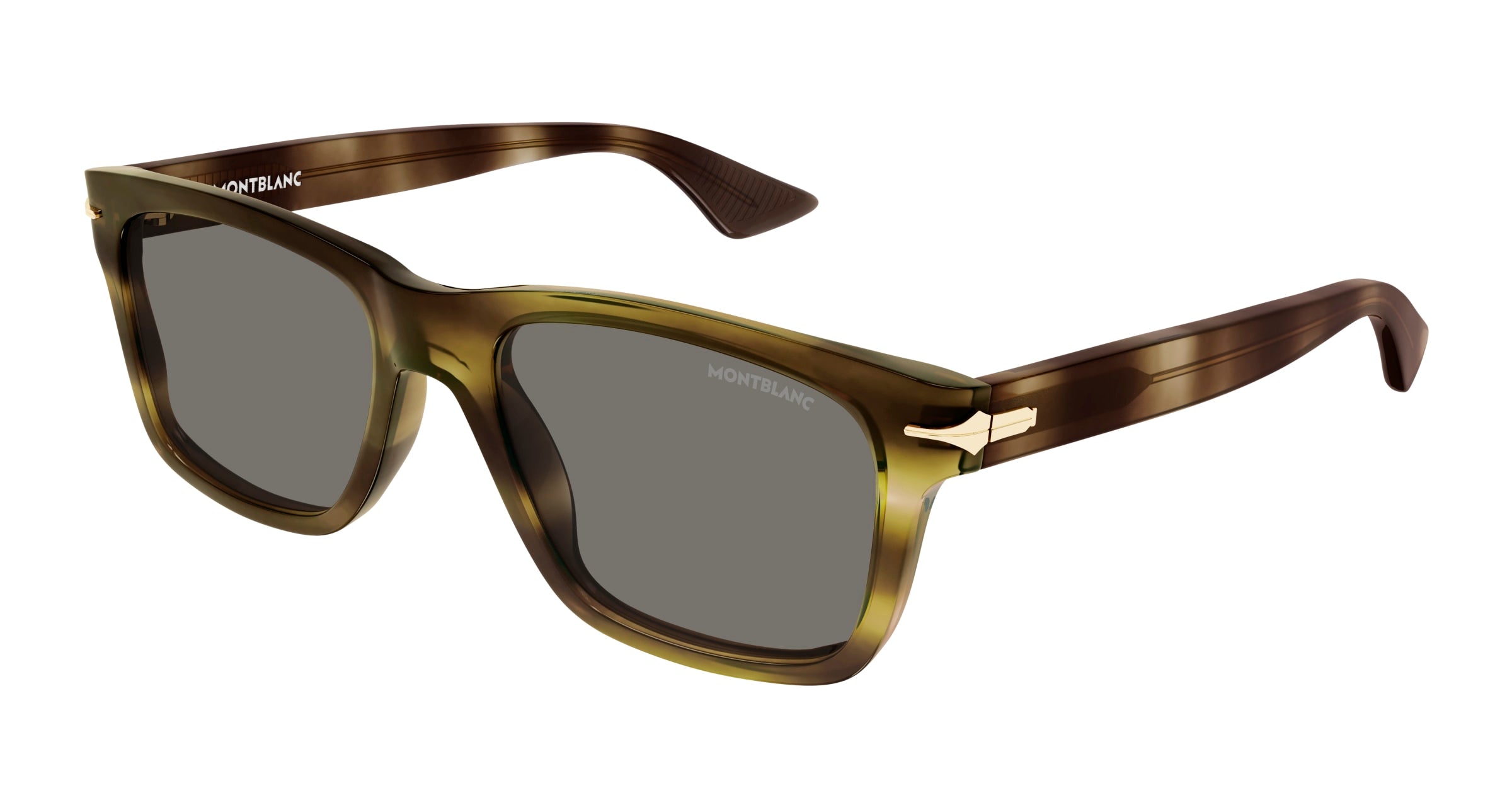 0889652512396 - Herren MB0263S 006 Gläser SONNENBRILLEN Acetat Havanna Grau Quadratisch