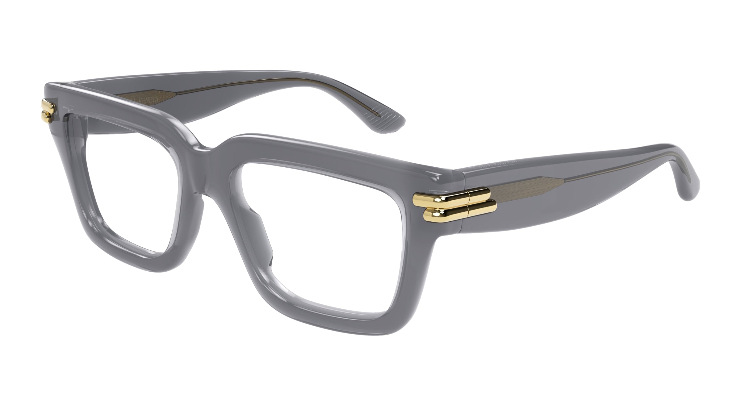 0889652513652 - Unisex BV1324O 005 Rahmen von BRILLEN Acetat Grau Transparent Quadratisch