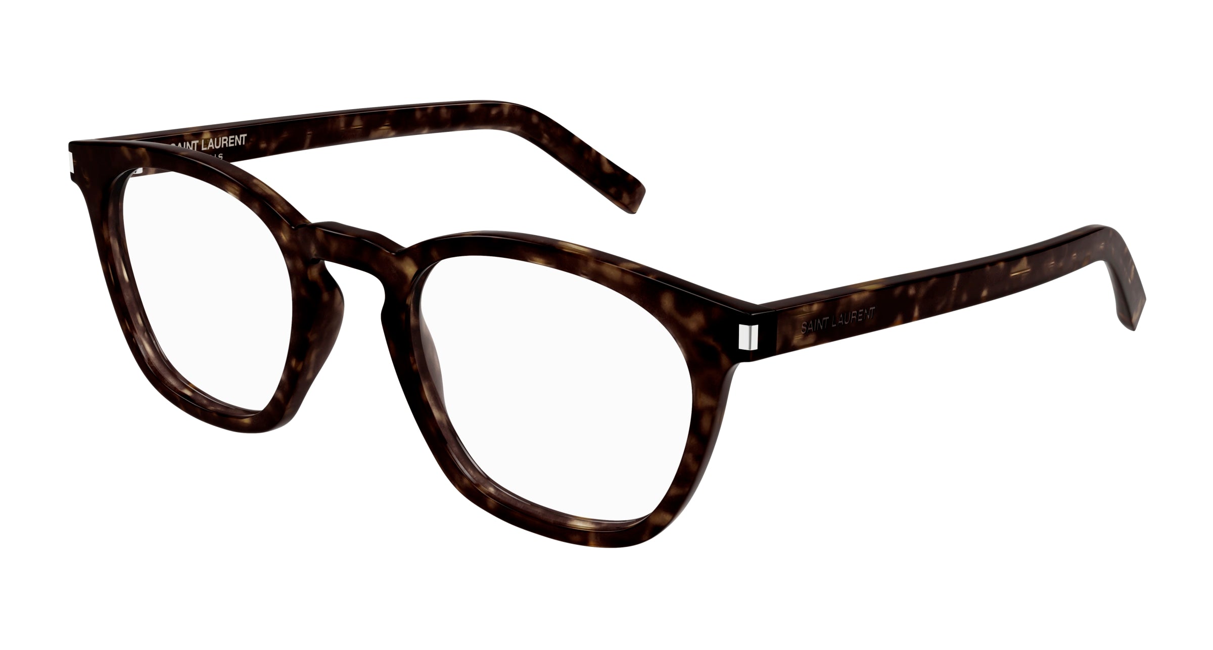 0889652515755 - Unisex SL 28 OPT 007 Rahmen von BRILLEN Acetat Havanna Transparent Rund