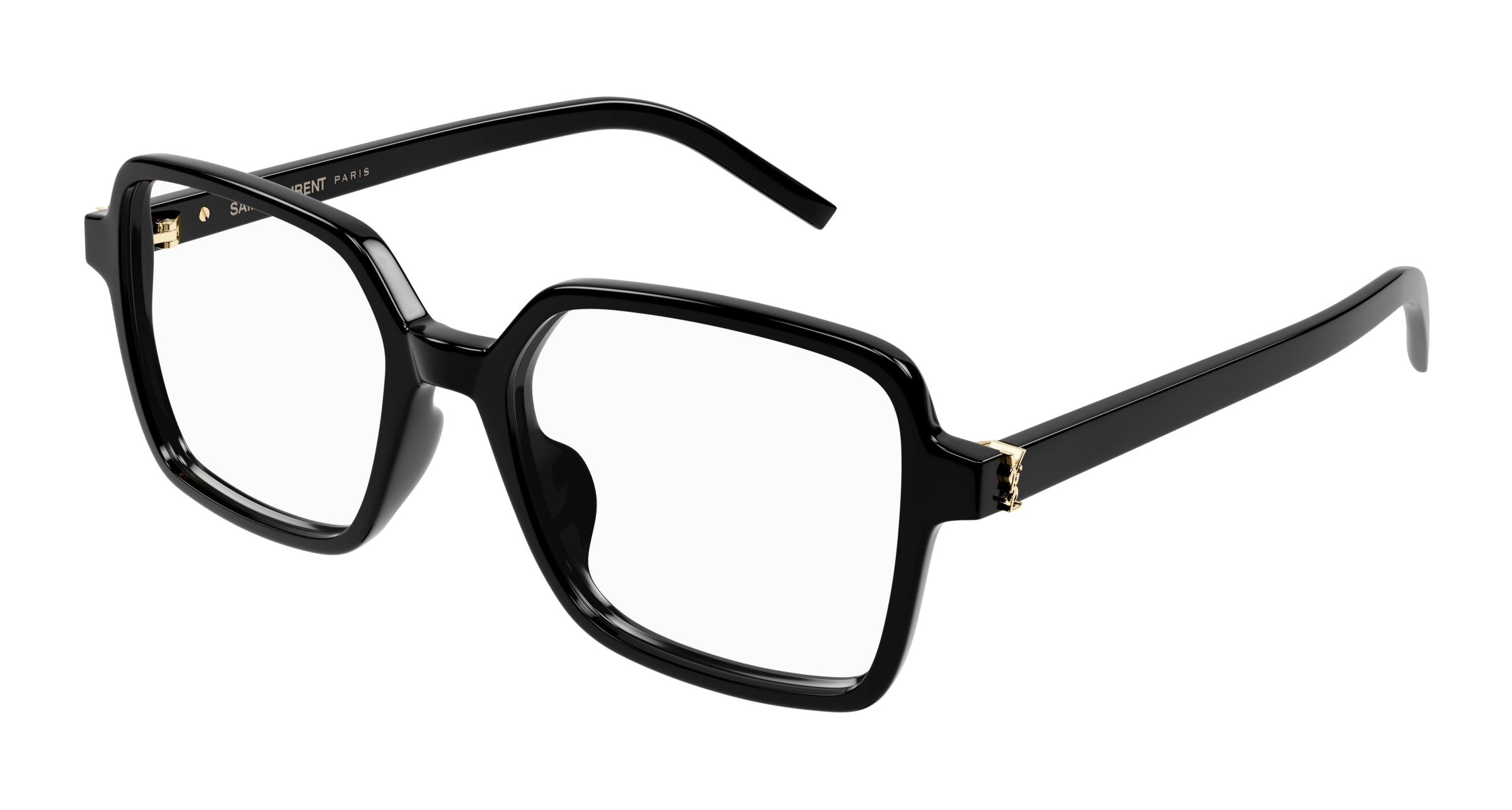 0889652517032 - Damen SL M139 001 Rahmen von BRILLEN Acetat Schwarz Transparent Quadratisch