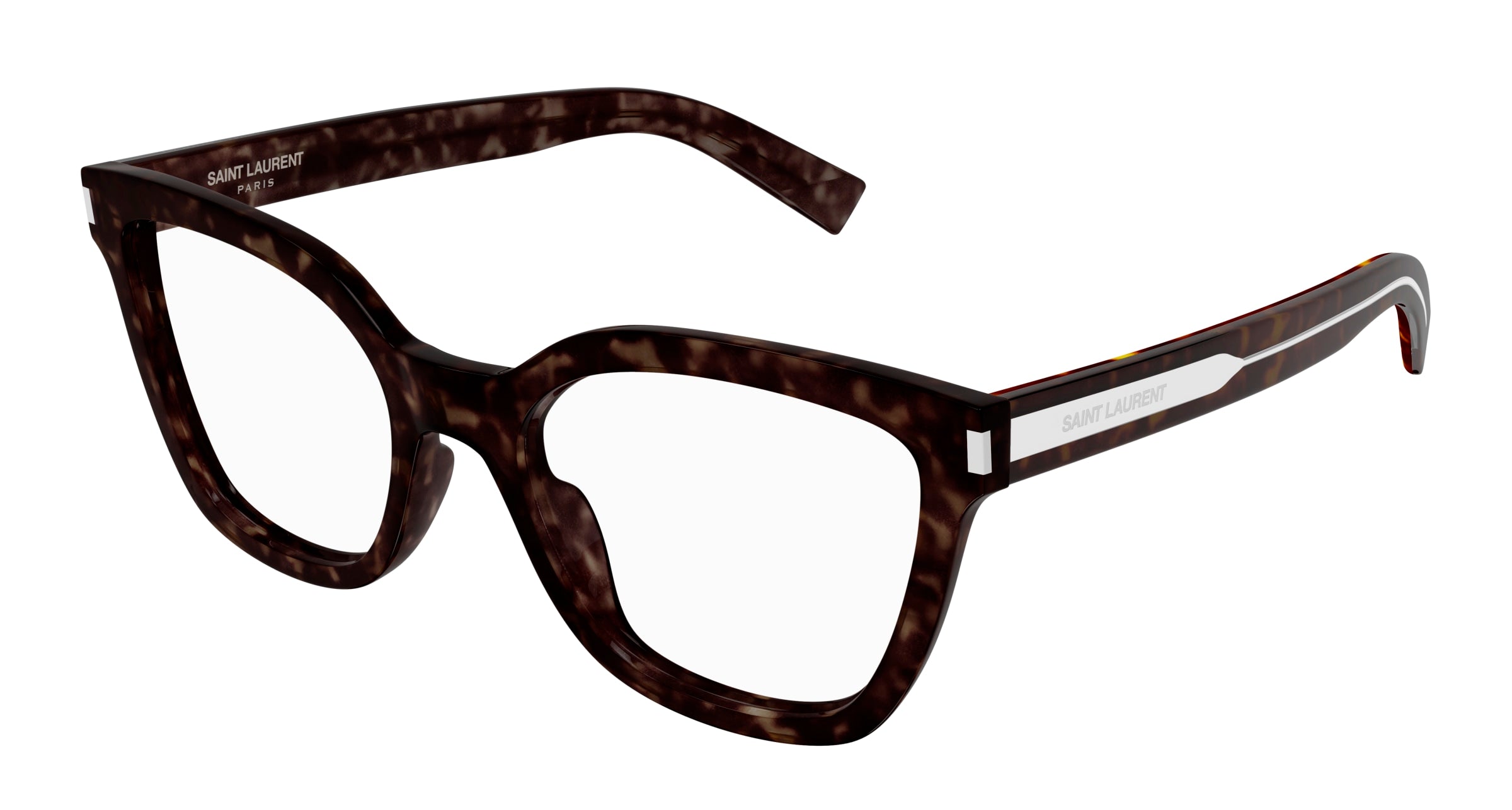 0889652521275 - Damen SL 748 002 Rahmen von BRILLEN Acetat Havanna Transparent Cat Eye