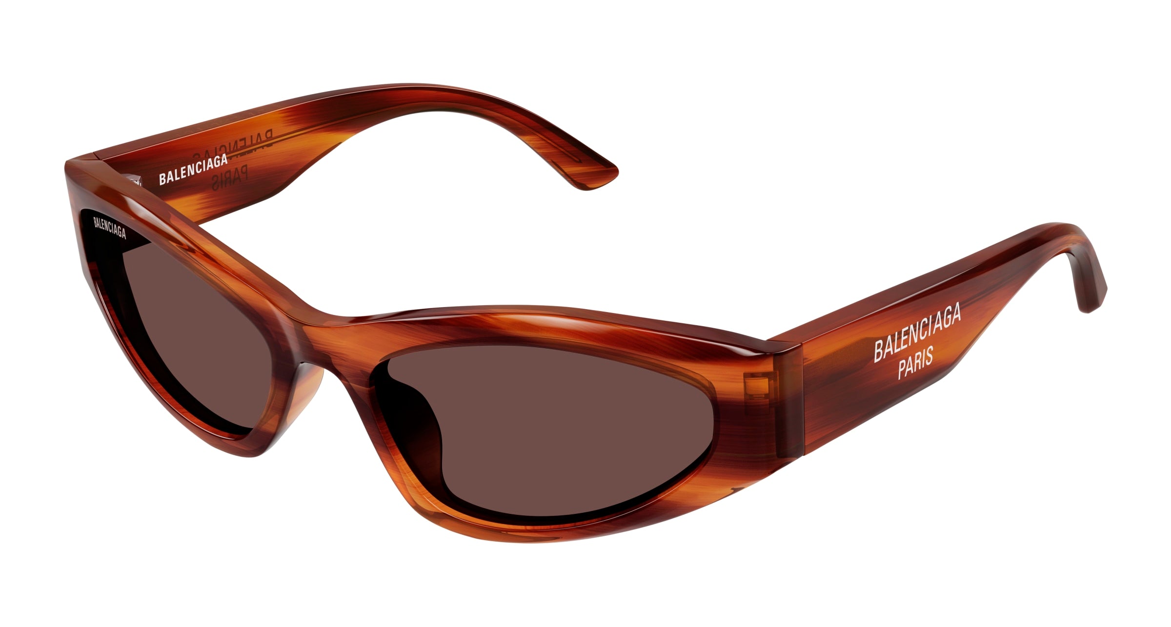 0889652532103 - Damen BB0387S 002 Gläser SONNENBRILLEN Acetat Havanna Braun Geometrisch