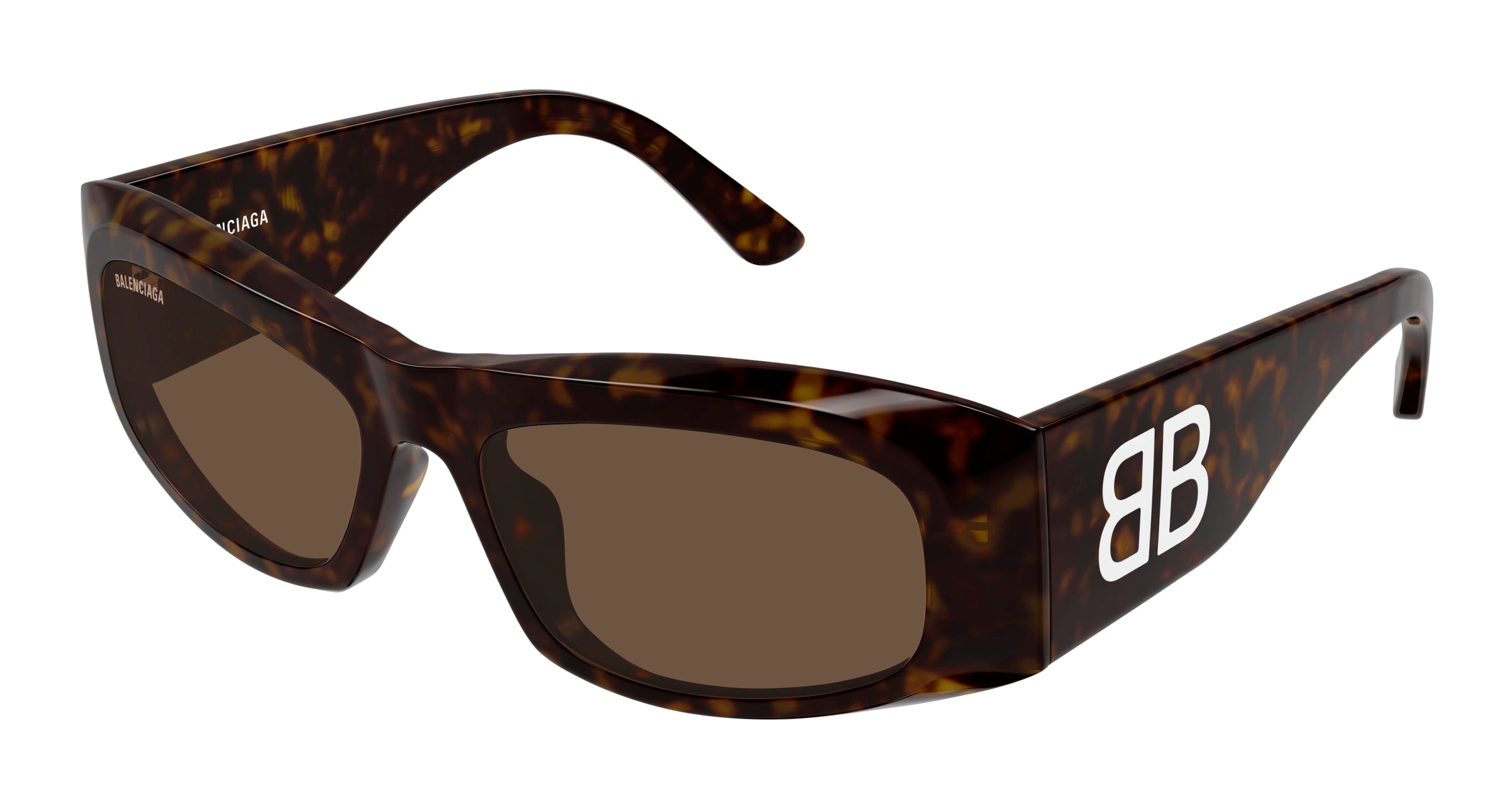 0889652532431 - Damen BB0395S 002 Gläser SONNENBRILLEN Acetat Havanna Braun Quadratisch