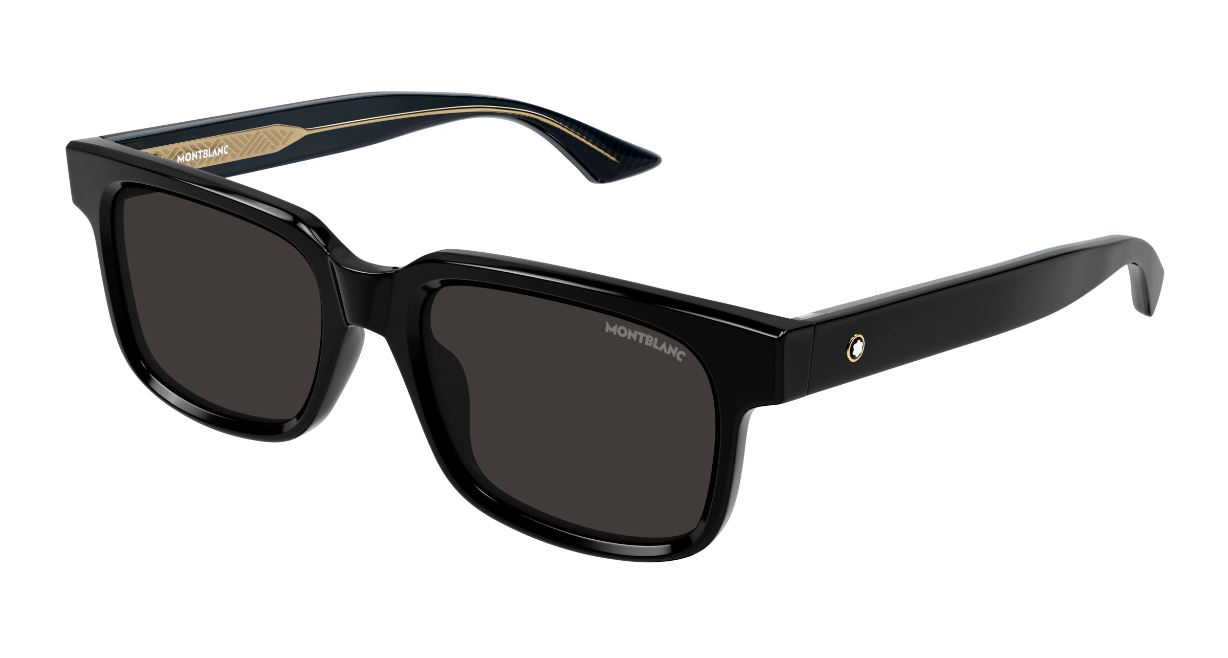 0889652542072 - Herren MB0383S 001 Gläser SONNENBRILLEN Acetat Schwarz Grau Quadratisch 0889652542072 - Herren MB0383S 001 Gläser SONNENBRILLEN Acetat Schwarz Grau Quadratisch