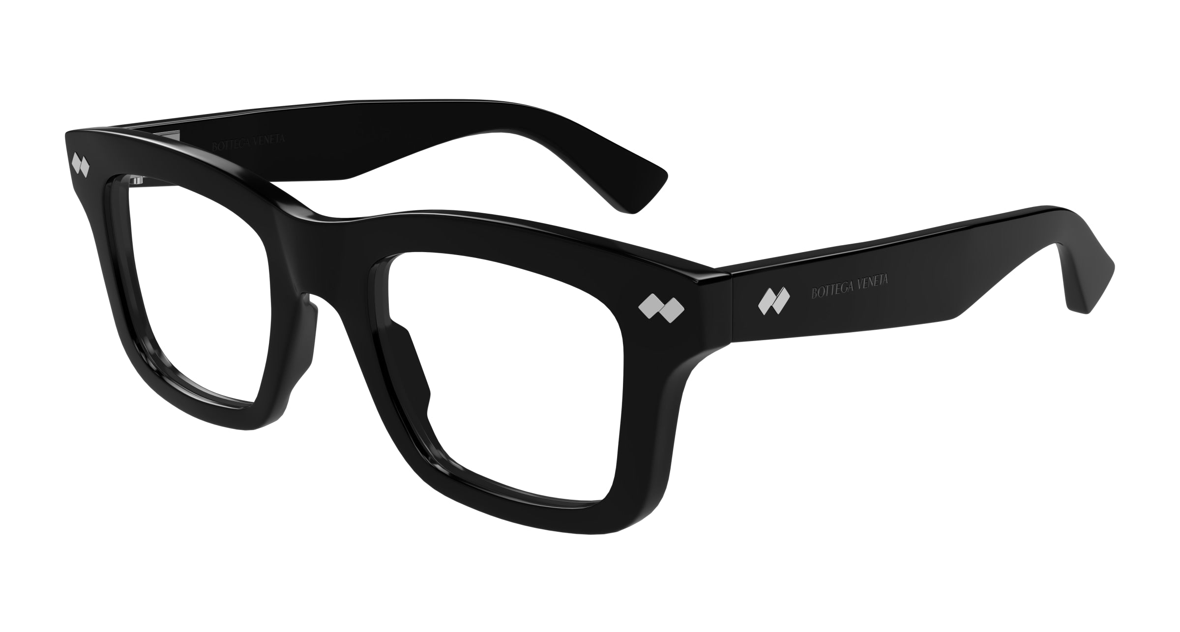 0889652545097 - Damen BV1353O 005 Rahmen von BRILLEN Acetat Schwarz Transparent Quadratisch