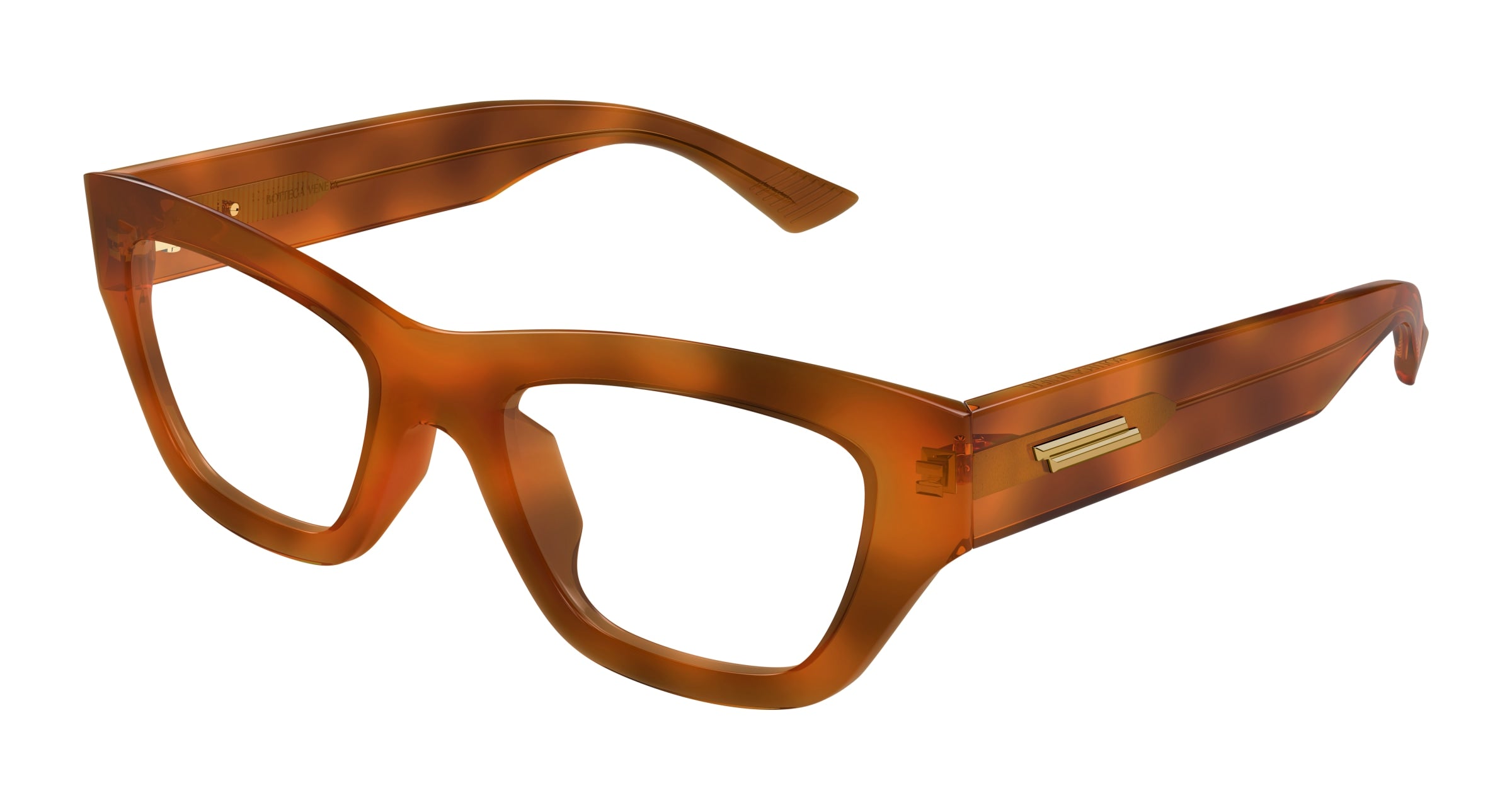 0889652545424 - Damen BV1360O 002 Rahmen von BRILLEN Acetat Havanna Transparent Quadratisch