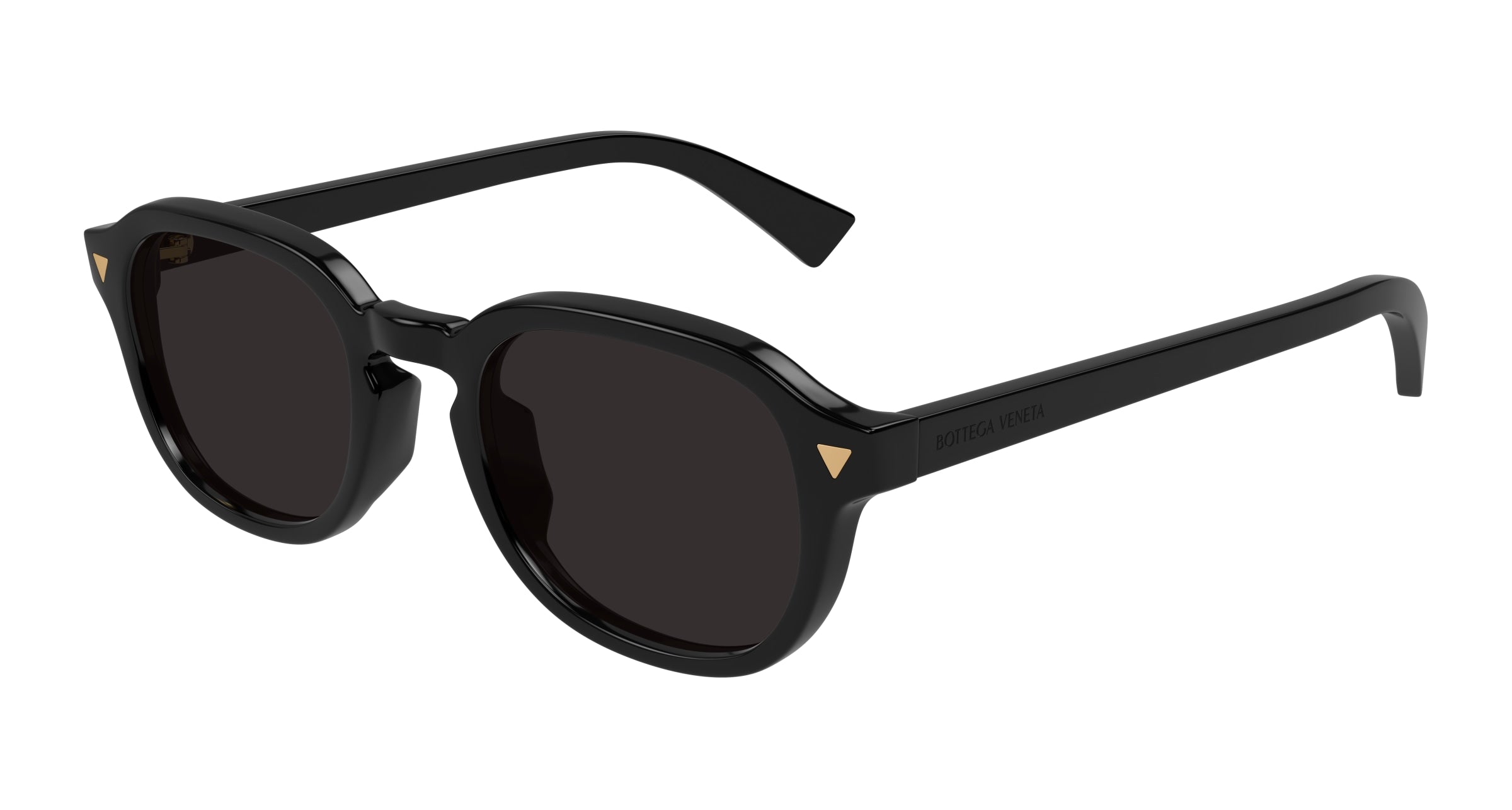 0889652545639 - Herren BV1364S 001 Gläser SONNENBRILLEN Acetat Schwarz Grau Rund