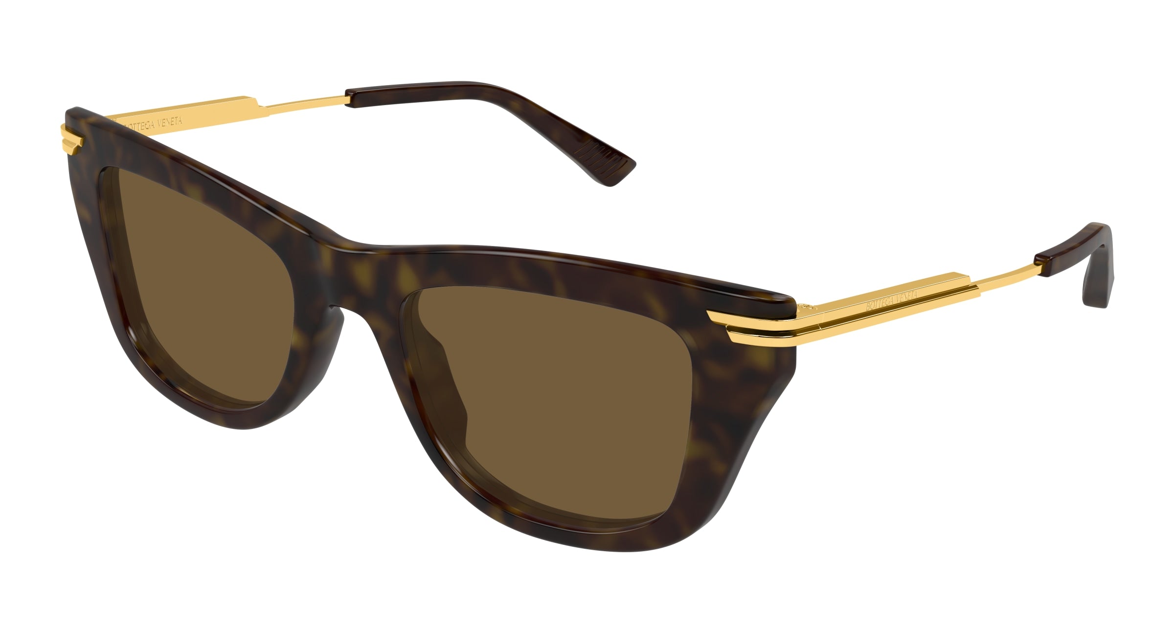 0889652545899 - Damen BV1369S 002 Gläser SONNENBRILLEN Acetat Havanna Braun Quadratisch