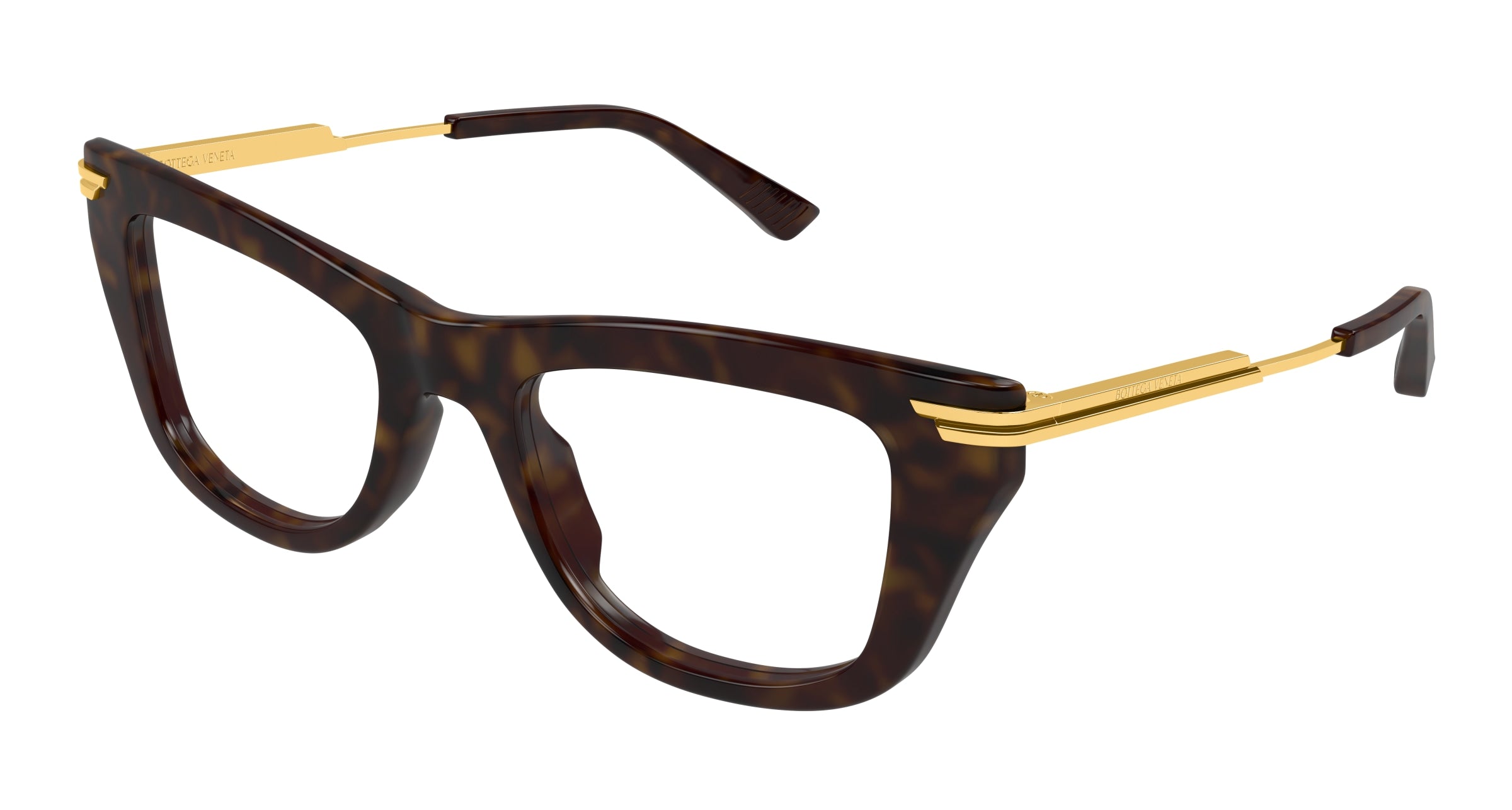 0889652545943 - Unisex BV1370O 002 Rahmen von BRILLEN Acetat Havanna Transparent Quadratisch 0889652545943 - Unisex BV1370O 002 Rahmen von BRILLEN Acetat Havanna Transparent Quadratisch