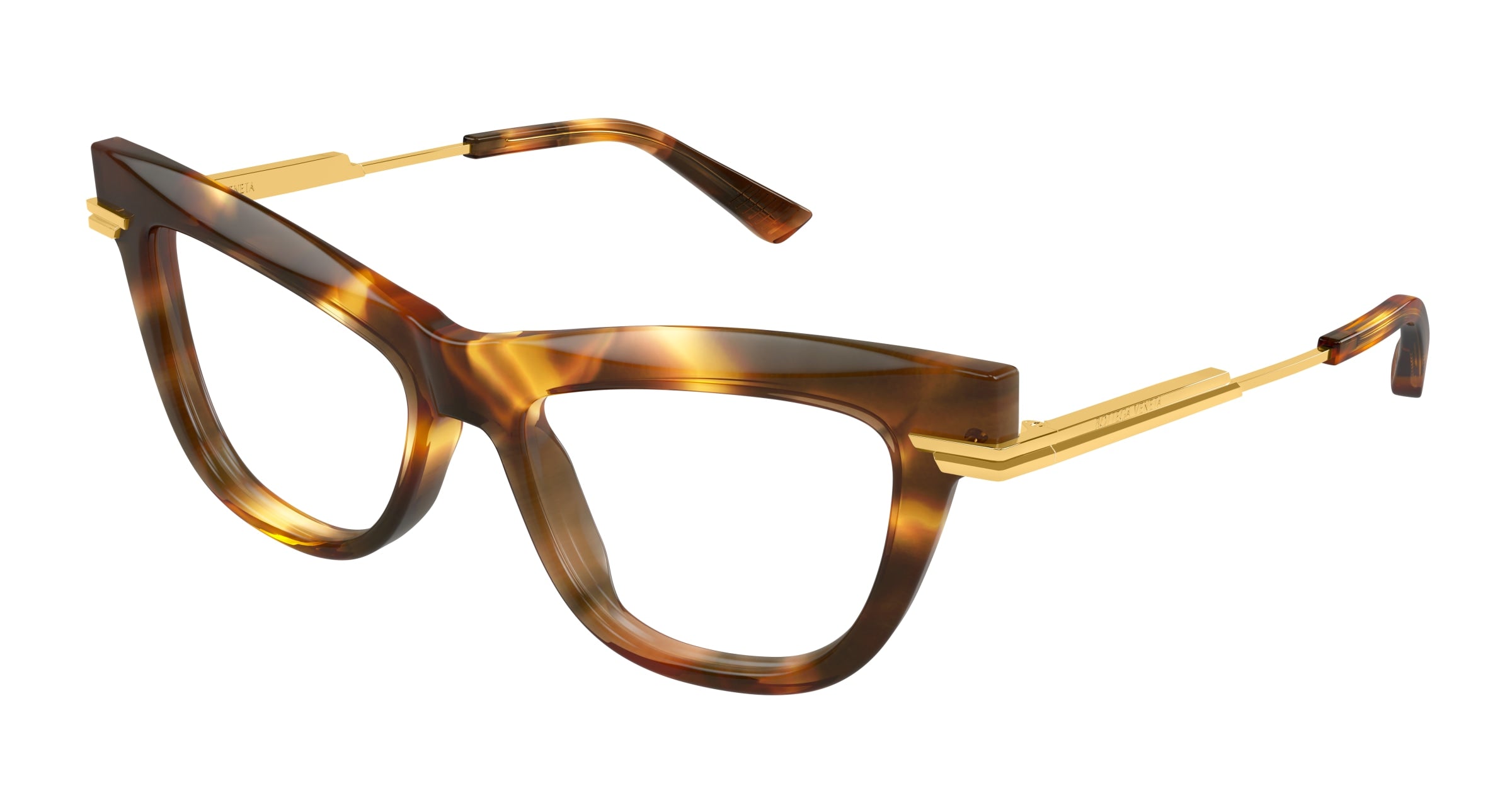 0889652546759 - Damen BV1266O 005 Rahmen von BRILLEN Acetat Havanna Transparent Cat Eye