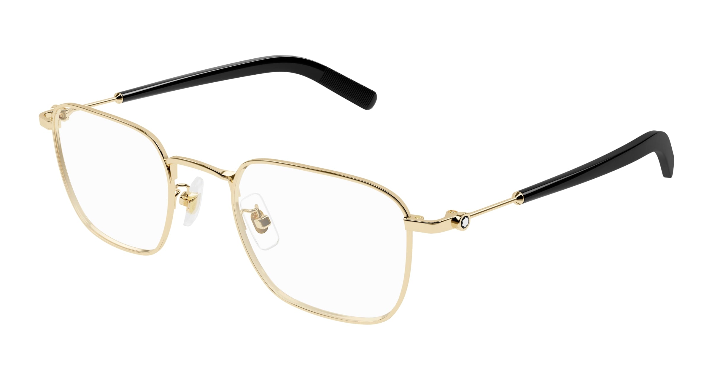 0889652547015 - Herren MB0389O 001 Rahmen von BRILLEN Metall Gold Transparent Quadratisch 0889652547015 - Herren MB0389O 001 Rahmen von BRILLEN Metall Gold Transparent Quadratisch