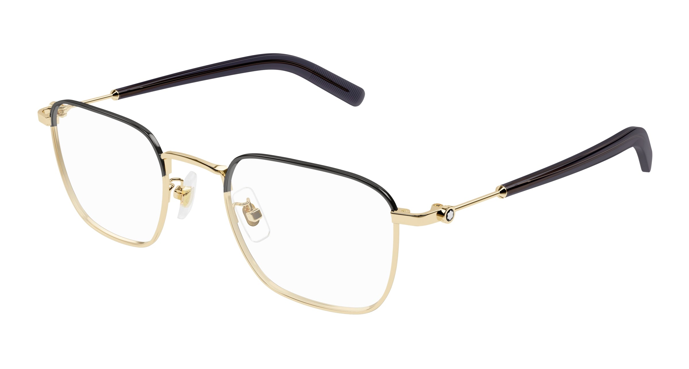 0889652547084 - Herren MB0389O 008 Rahmen von BRILLEN Metall Gold Transparent Quadratisch 0889652547084 - Herren MB0389O 008 Rahmen von BRILLEN Metall Gold Transparent Quadratisch