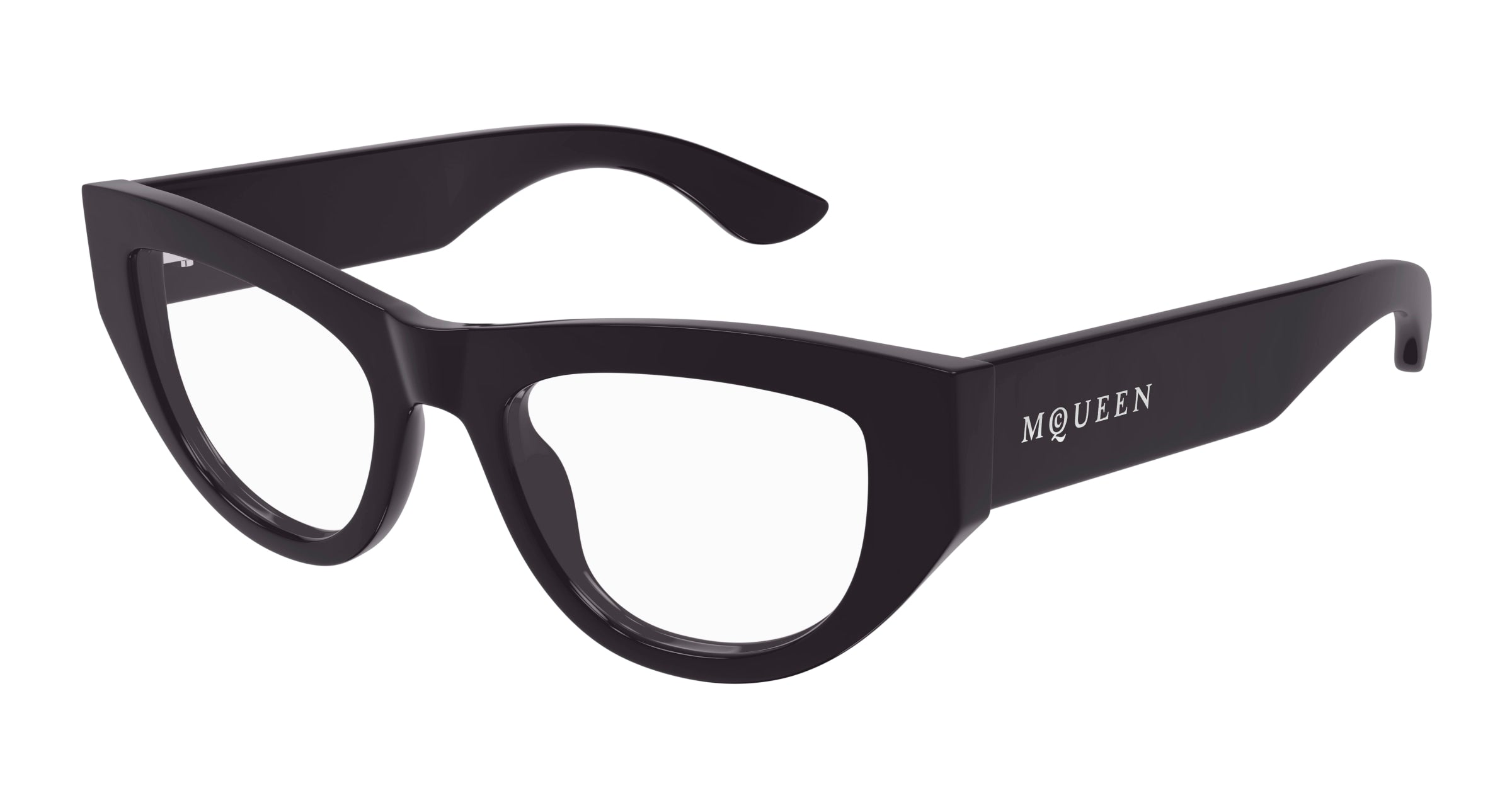 0889652550695 - Alexander McQueen Damen AM0512O 004 Rahmen von BRILLEN Acetat Violett Transparent Cat Eye 0889652550695 - Alexander McQueen Damen AM0512O 004 Rahmen von BRILLEN Acetat Violett Transparent Cat Eye