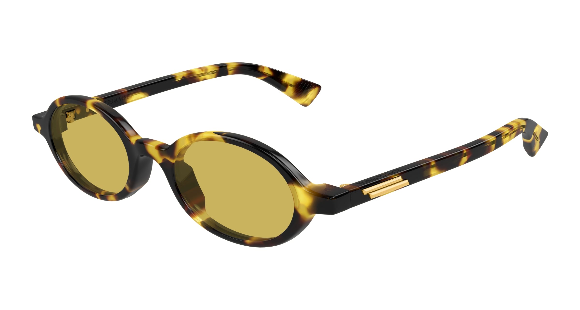 0889652557854 - Unisex BV1388S 002 Gläser SONNENBRILLEN Acetat Havanna Gelb Rund