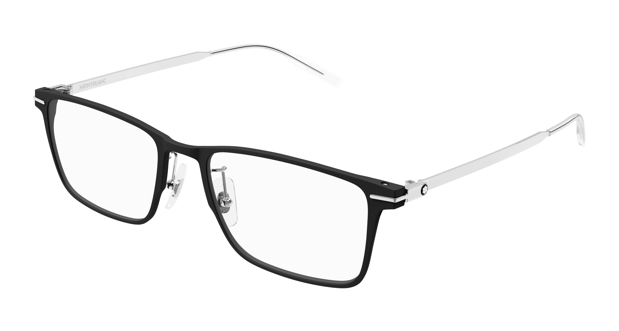 0889652571799 - Herren MB0396ON 007 Rahmen von BRILLEN Schwarz Transparent Quadratisch 0889652571799 - Herren MB0396ON 007 Rahmen von BRILLEN Schwarz Transparent Quadratisch