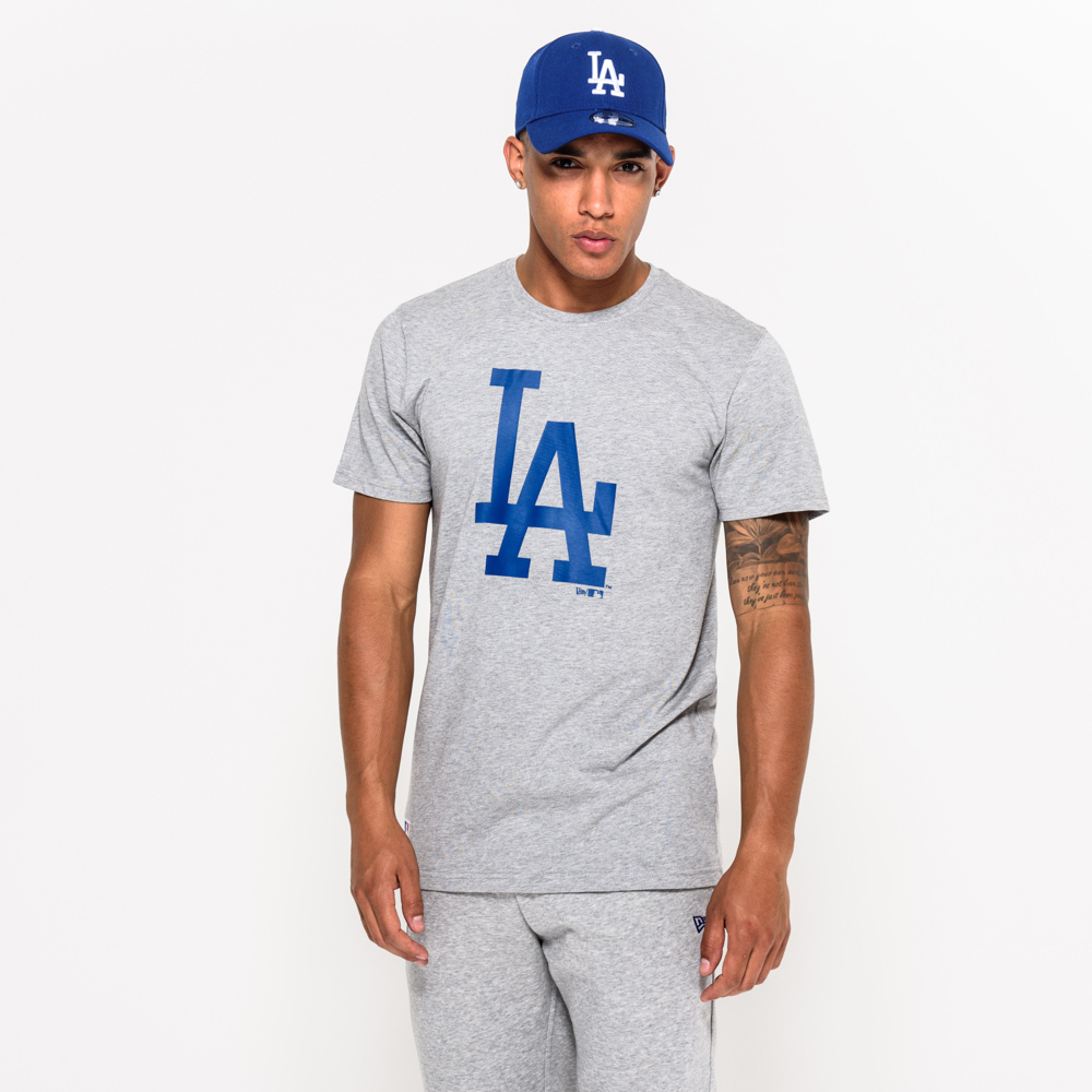 0889676351612 - New Era Team Nos OG T-Shirt Men LA DODGERS Hellgrau 0889676351612 - New Era Team Nos OG T-Shirt Men LA DODGERS Hellgrau