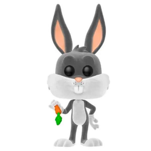 0889698265744 - Figurine POP Looney Tunes Bugs Bunny Flocked Exclusive