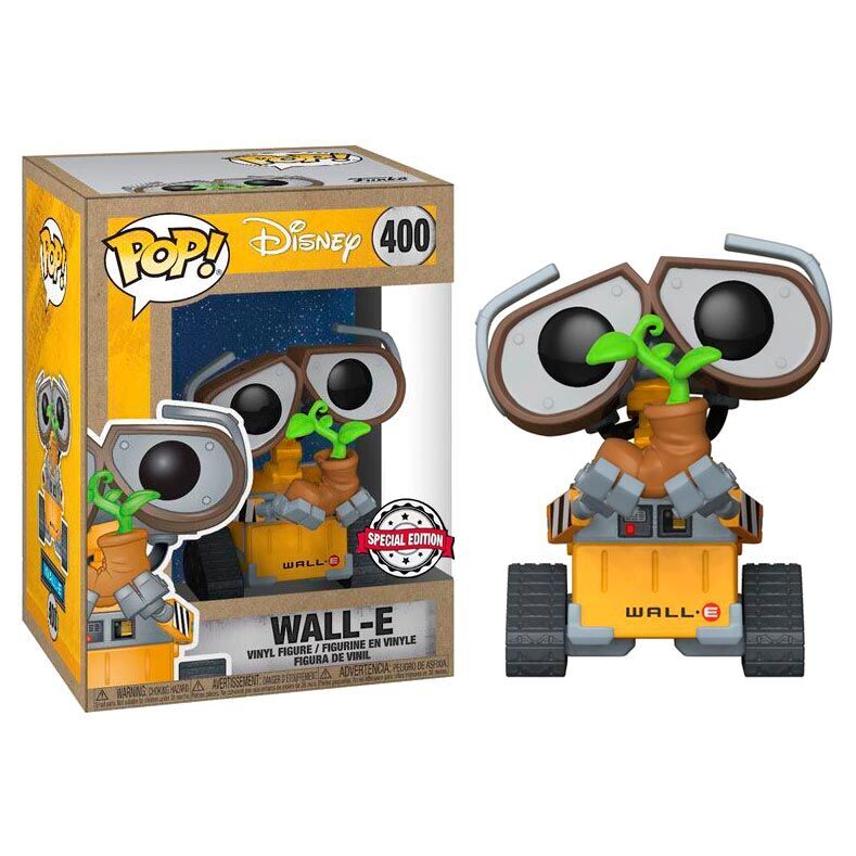 0889698291392 - Figurine Pop Disney Earth day Wall-E Exclusive