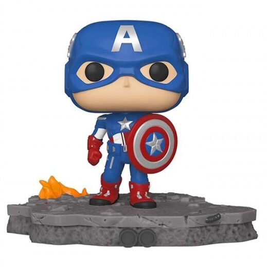 0889698450768 - Figurine POP Marvel Avengers Captain America Assemble Exclusive