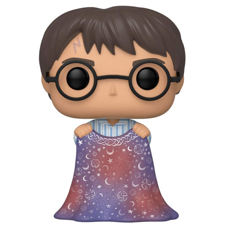 0889698480635 - Funko POP! - Funko POP! Vinyl Harry Potter Figur Harry w Invisibility Cloak 9 cm