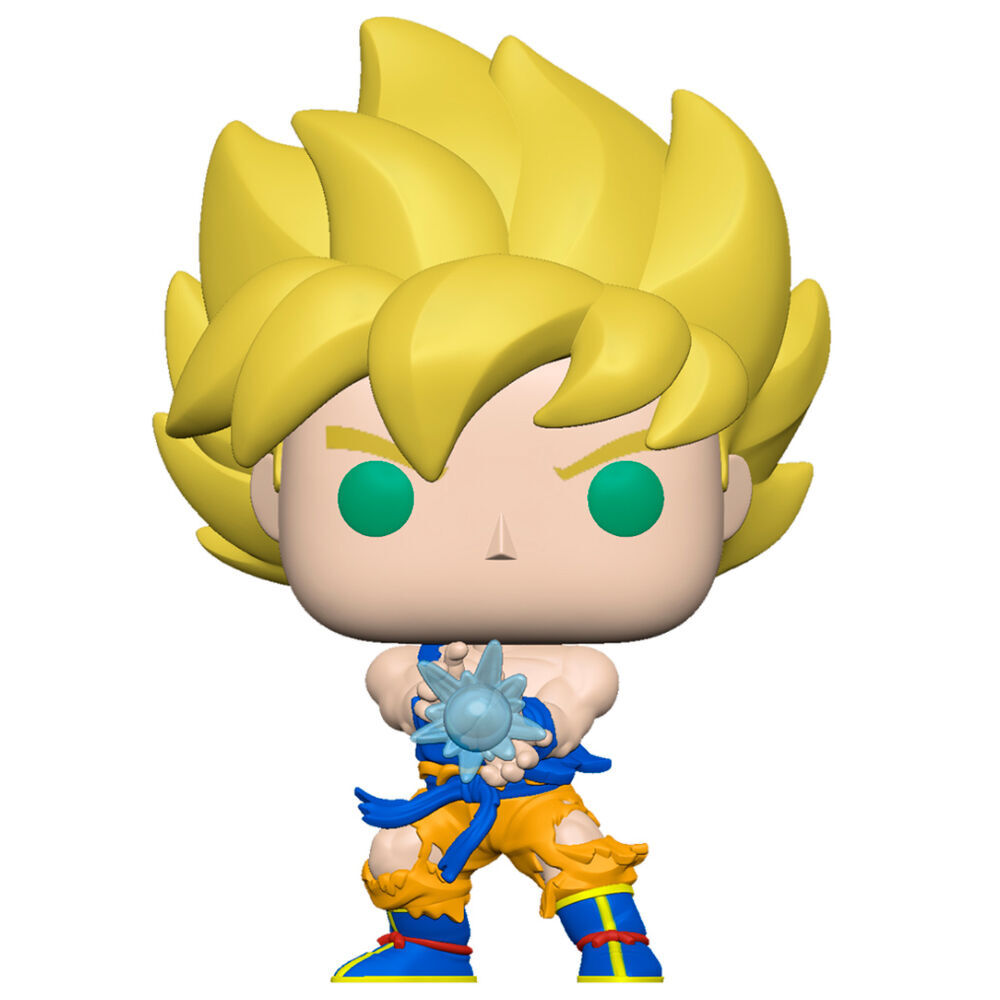 0889698486606 - POP! Dragon Ball Z - Super Saiyan Goku with Kamehameha Spielfigur 0889698486606 - POP! Dragon Ball Z - Super Saiyan Goku with Kamehameha Spielfigur