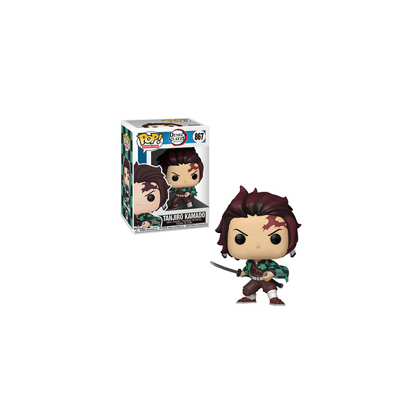 0889698490108 - Demon Slayer 49010 POP! Tanjiro Kamado Spielfigur 0889698490108 Funko