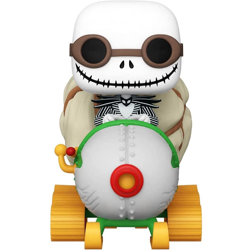 0889698491464 - Figurine Pop Ride Nightmare Before Christmas Jack with Goggles & Snowmobile