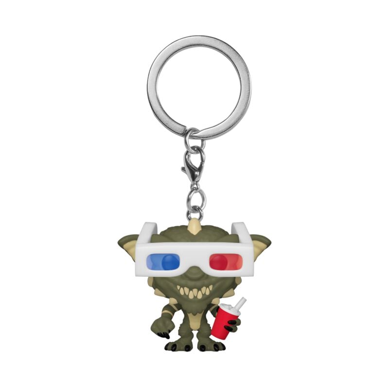 0889698498289 - Gremlin With 3D Glasses POP! Keychain Funko Pocket Pop! multicolor