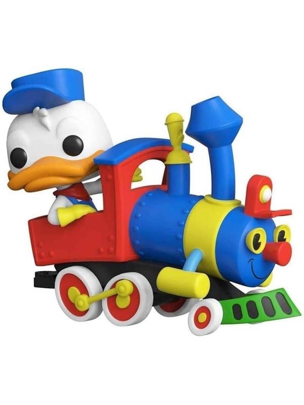 0889698509473 - - Trains Disney (Donald Duck w  Train Attraction) POP! Vinyl 13cm - Figur