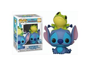 0889698517959 - Stitch with Frog Vinyl Figur 986 Funko Pop! multicolor