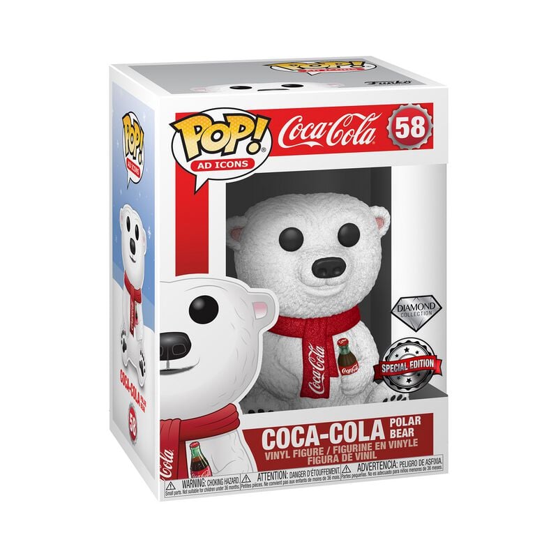 0889698522564 - Ad Icons - Polar Bear (Diamond Glitter) Vinyl Figur 58 Funko Pop! multicolor 0889698522564 - Ad Icons - Polar Bear (Diamond Glitter) Vinyl Figur 58 Funko Pop! multicolor