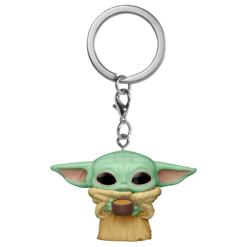 0889698530422 - Schlüsselanhänger Pocket Pop Star Wars The Mandalorian Yoda The Child With Cup 0889698530422 - Schlüsselanhänger Pocket Pop Star Wars The Mandalorian Yoda The Child With Cup