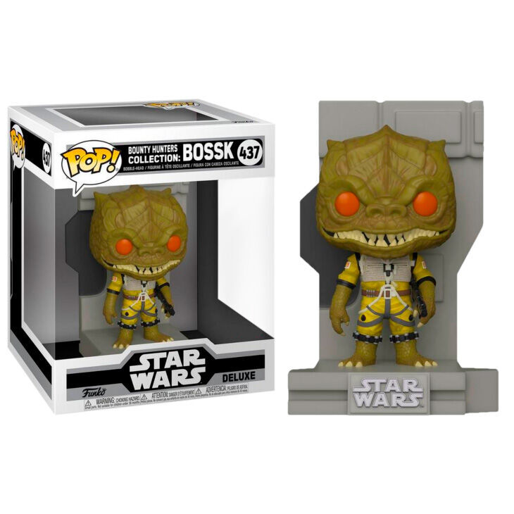 0889698558280 - Figurine Pop Star Wars Bounty Hunter Bossk Exclusive