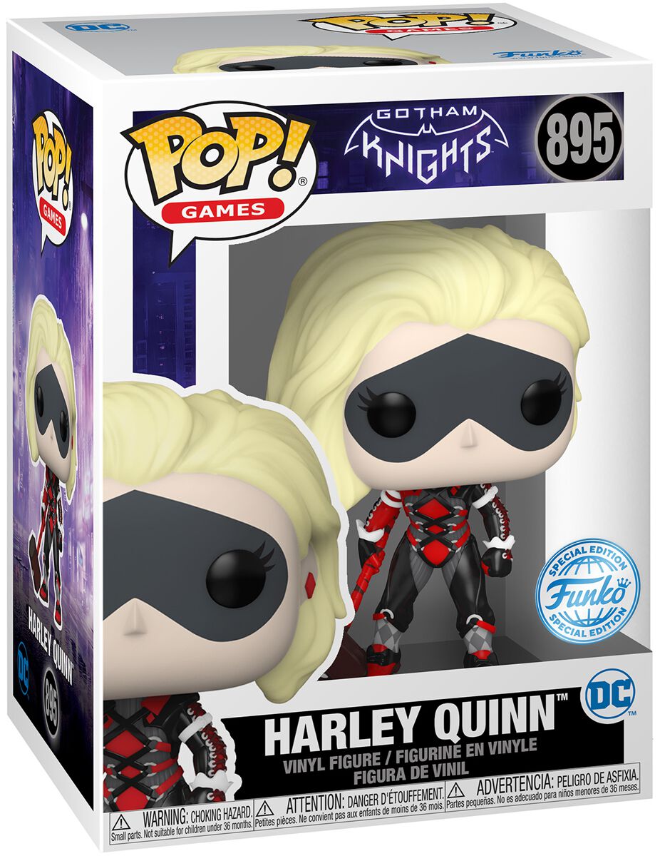 0889698588584 - Gotham Knights - Harley Quinn Vinyl Figur 895 Funko Pop! multicolor