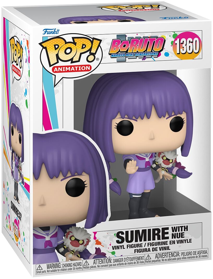 0889698613897 - Sumire with Nue Vinyl Figur 1360 Funko Pop! multicolor