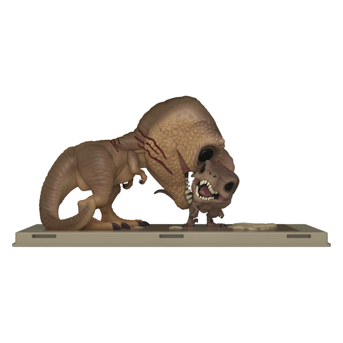 0889698615037 - Funko POP! Movie Poster - Tyrannosaurus Rex & Velociraptor Funko Pop! multicolor