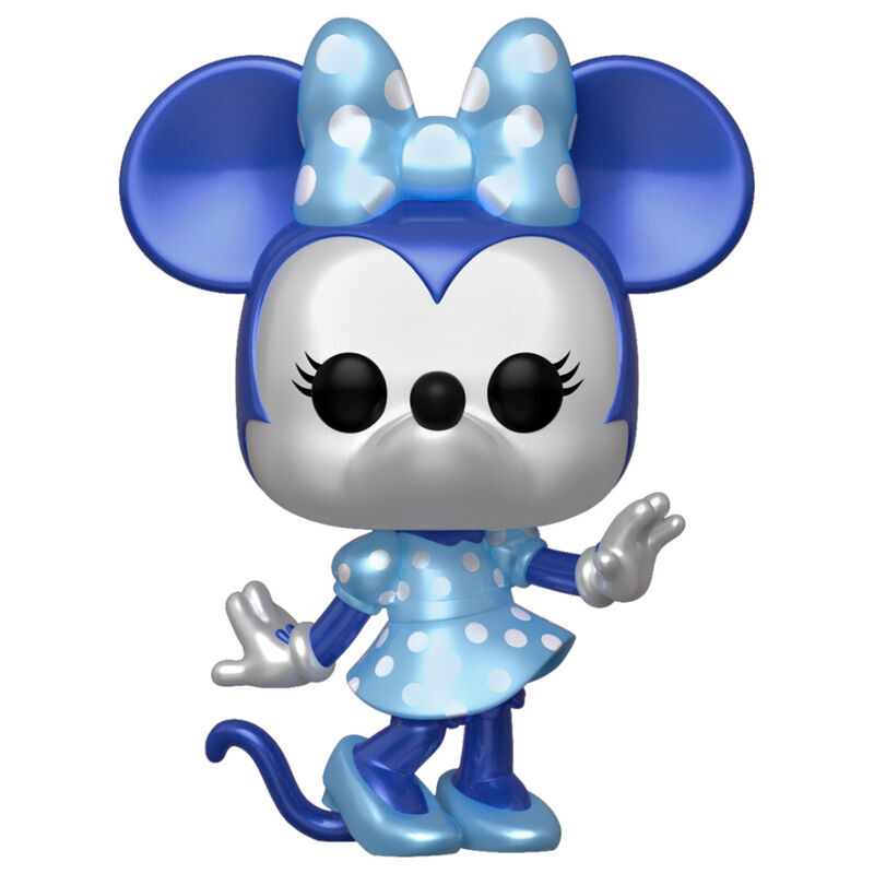 0889698636681 - Figurine Pop Disney Make a Wish Minnie Mouse Metallic