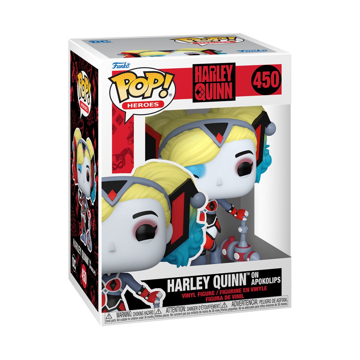 0889698656139 - Harley on Apokolips Vinyl Figur 450 Funko Pop! multicolor