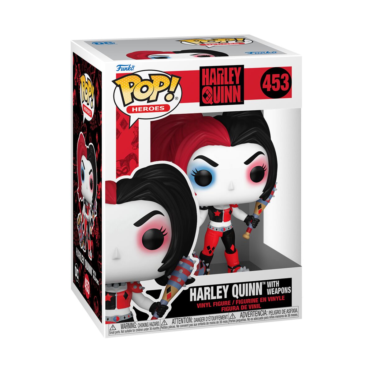 0889698656160 - Harley with Weapons Vinyl Figur 453 Funko Pop! multicolor