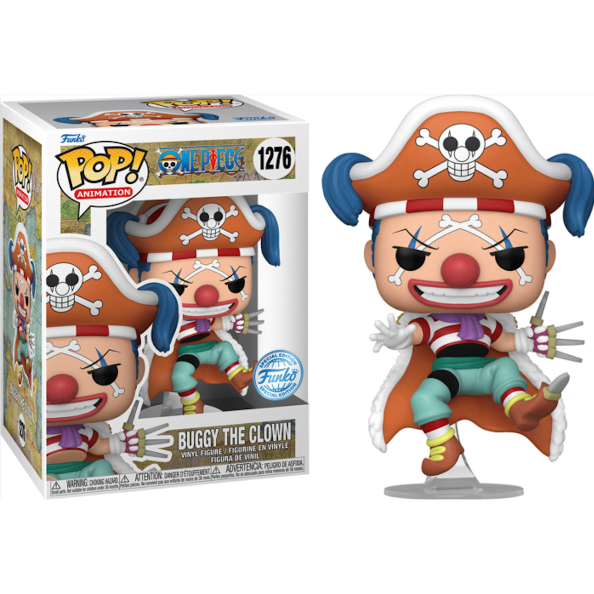 0889698664288 - Figurine One Piece Buggy le clown
