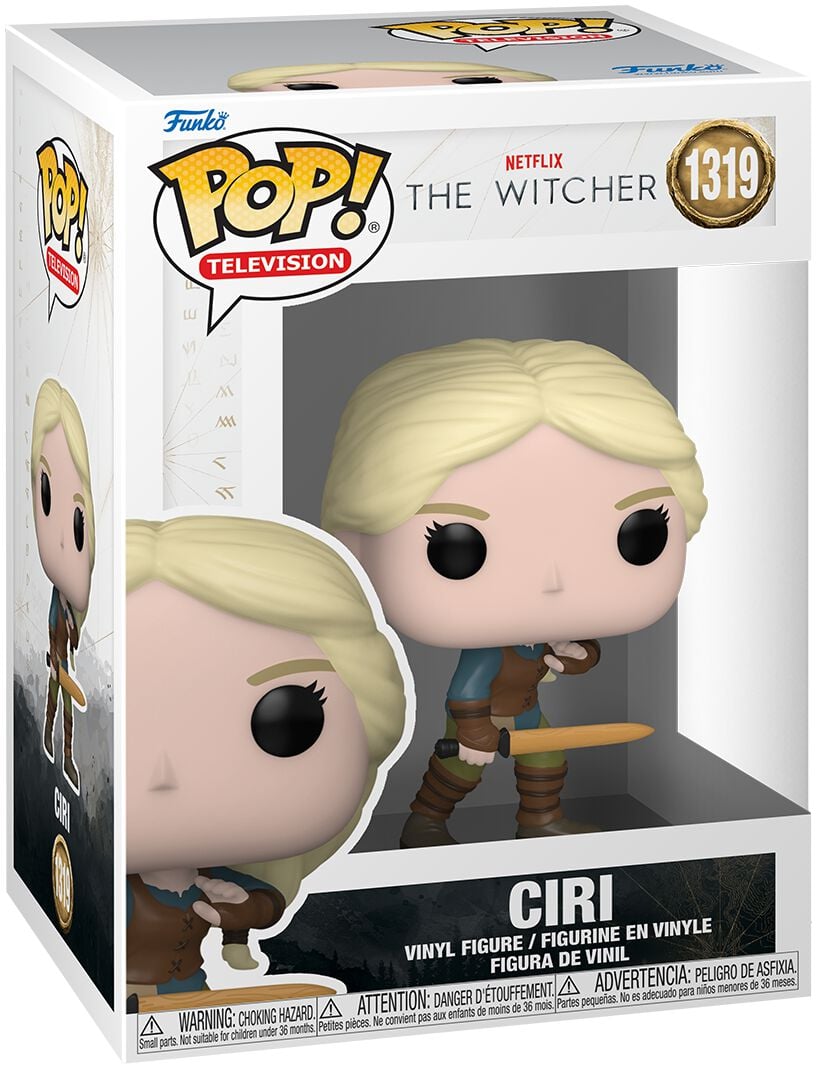 0889698674232 - Ciri Vinyl Figur 1319 Funko Pop! multicolor