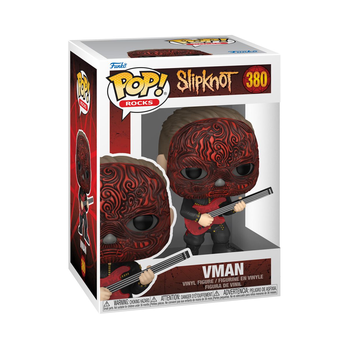 0889698674409 - Vman Rocks! Vinyl Figur 380 Funko Pop! multicolor